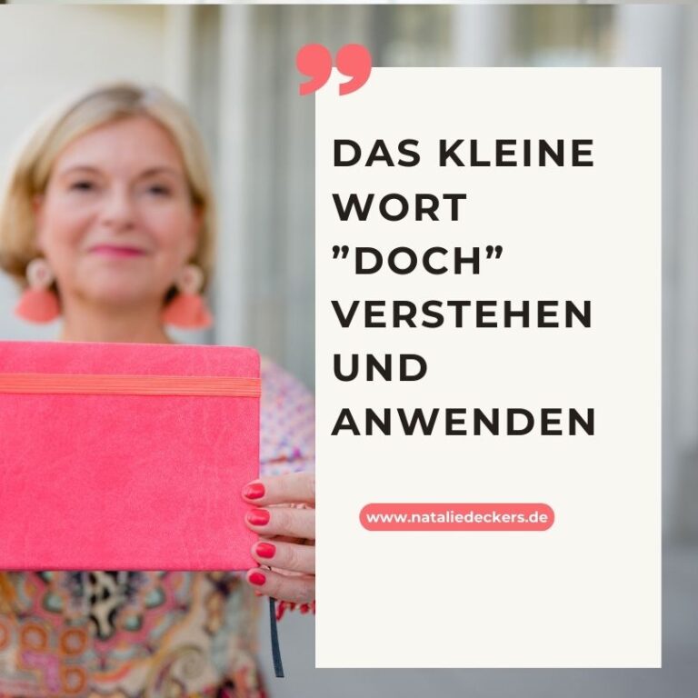 Titelbild zum Blogbeitrag. Du siehst Natalie Deckers im Hintergrund und den Titel des Beitrages.